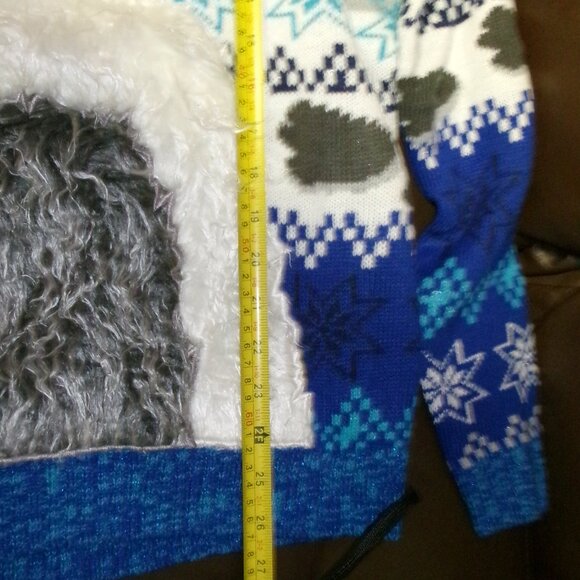 NWT Men's Hilarious Yeti M Ugly Sweater - Picture 7 of 7
